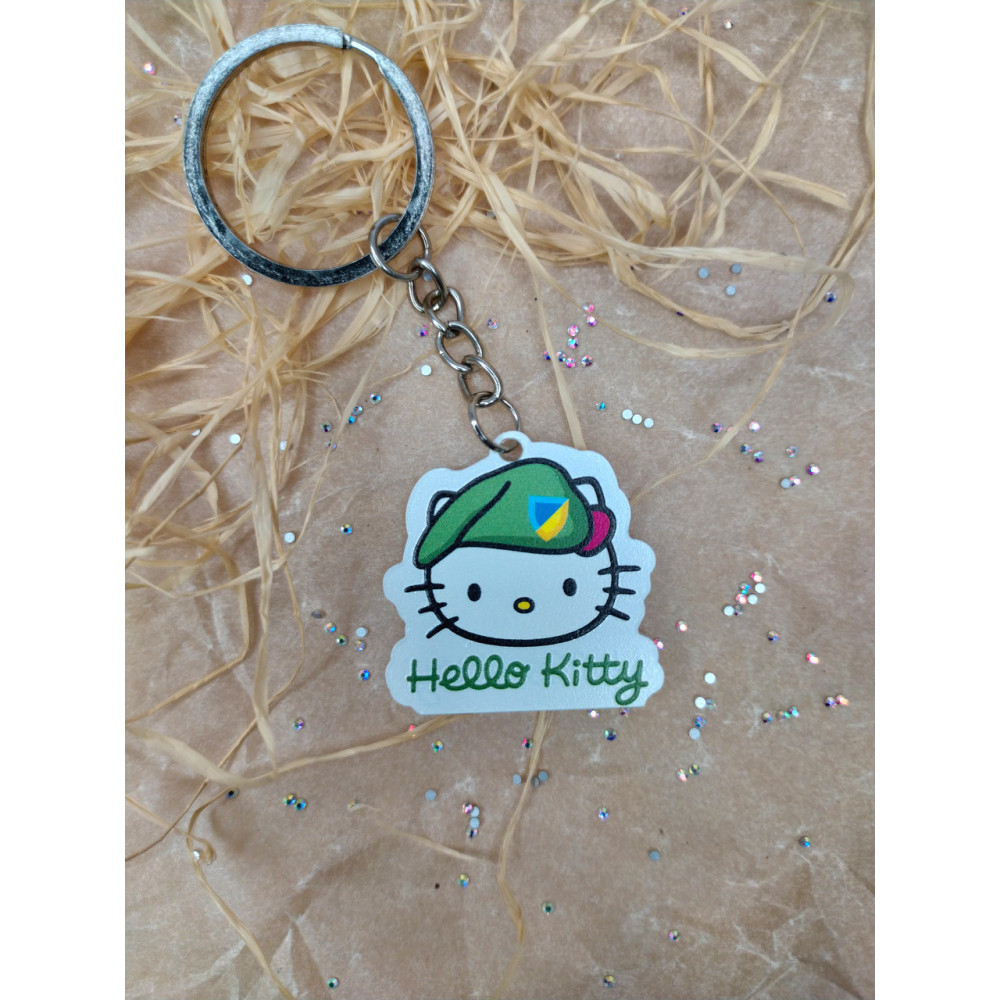 Брелок акриловий Hello Kitty Кітті