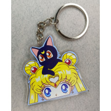 Брелок акриловий Sailor Moon