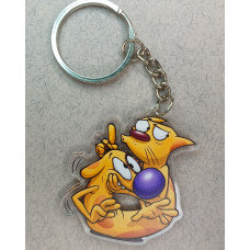 Брелок акриловий CatDog