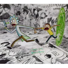 Фігурка акрилова Rick and Morty Рік і Морті