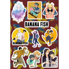 Стикерпак аниме Banana fish