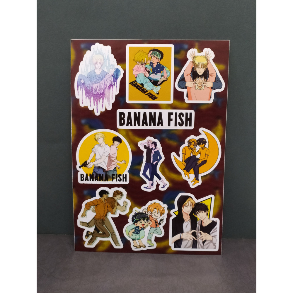 Стикерпак аниме Banana fish