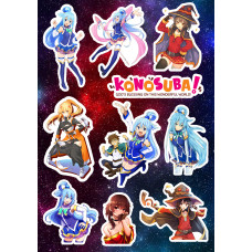 Стикерпак аниме Konosuba