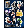Стикерпак аниме One punch-man