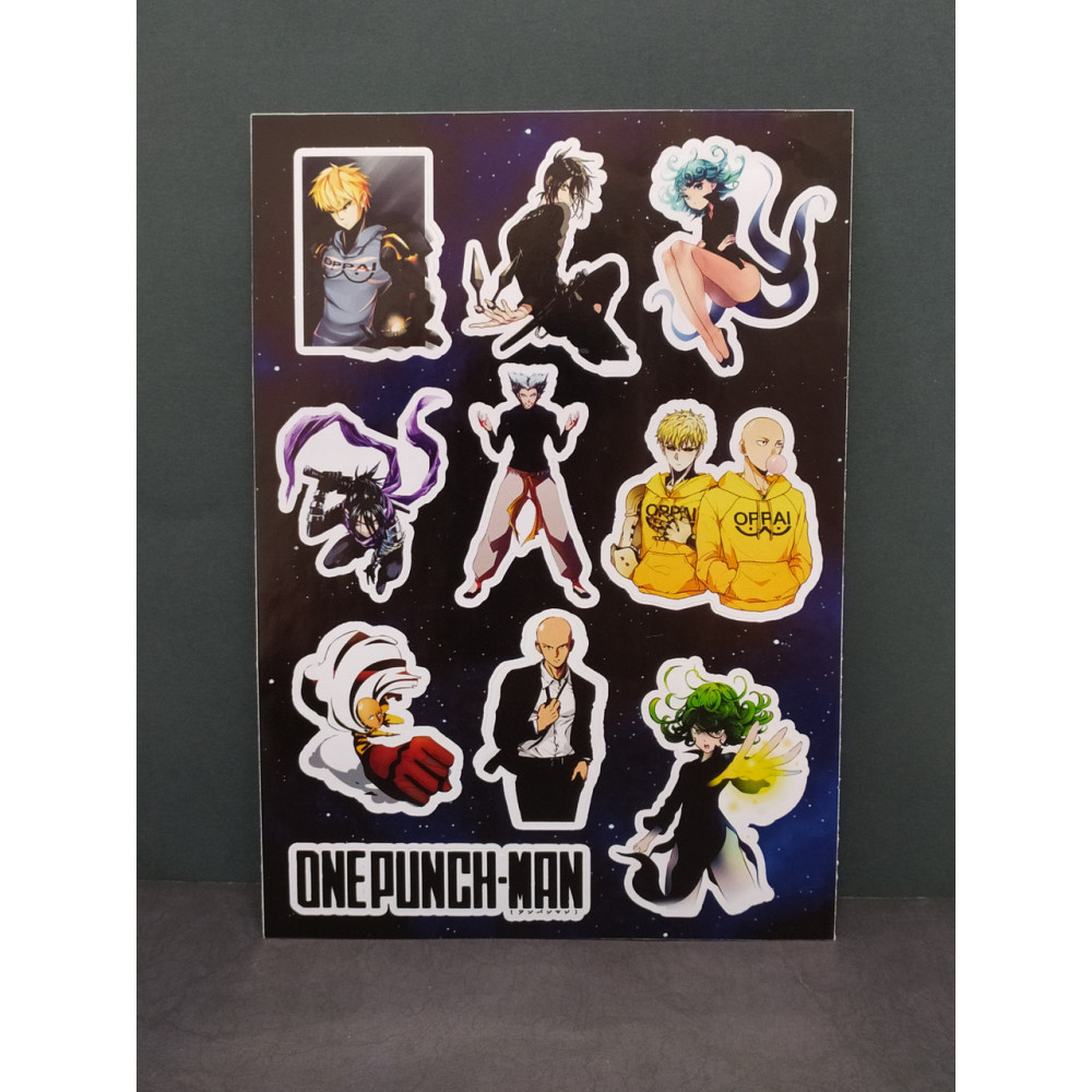 Стикерпак аниме One punch-man