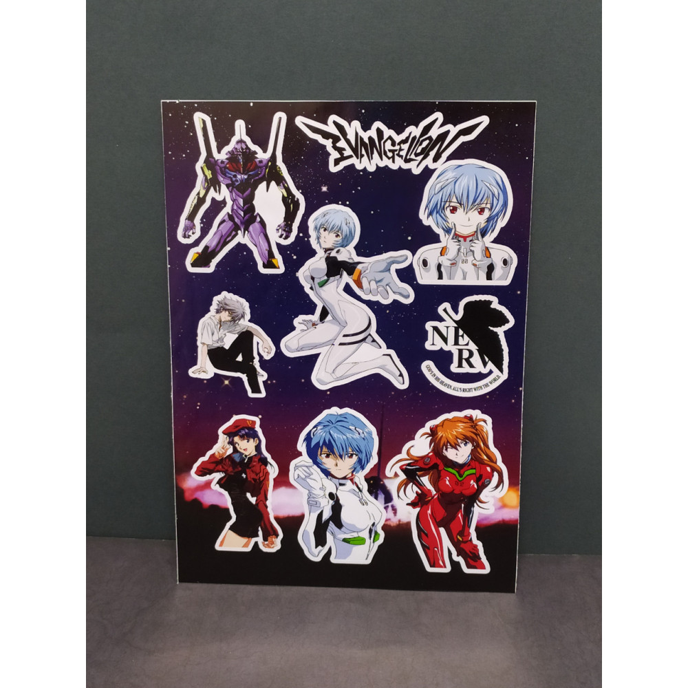Стикерпак аніме Evangelion Євангеліон
