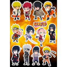 Стикерпак аниме Naruto Наруто