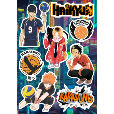 Стикерпак аніме Haikyuu Волейбол