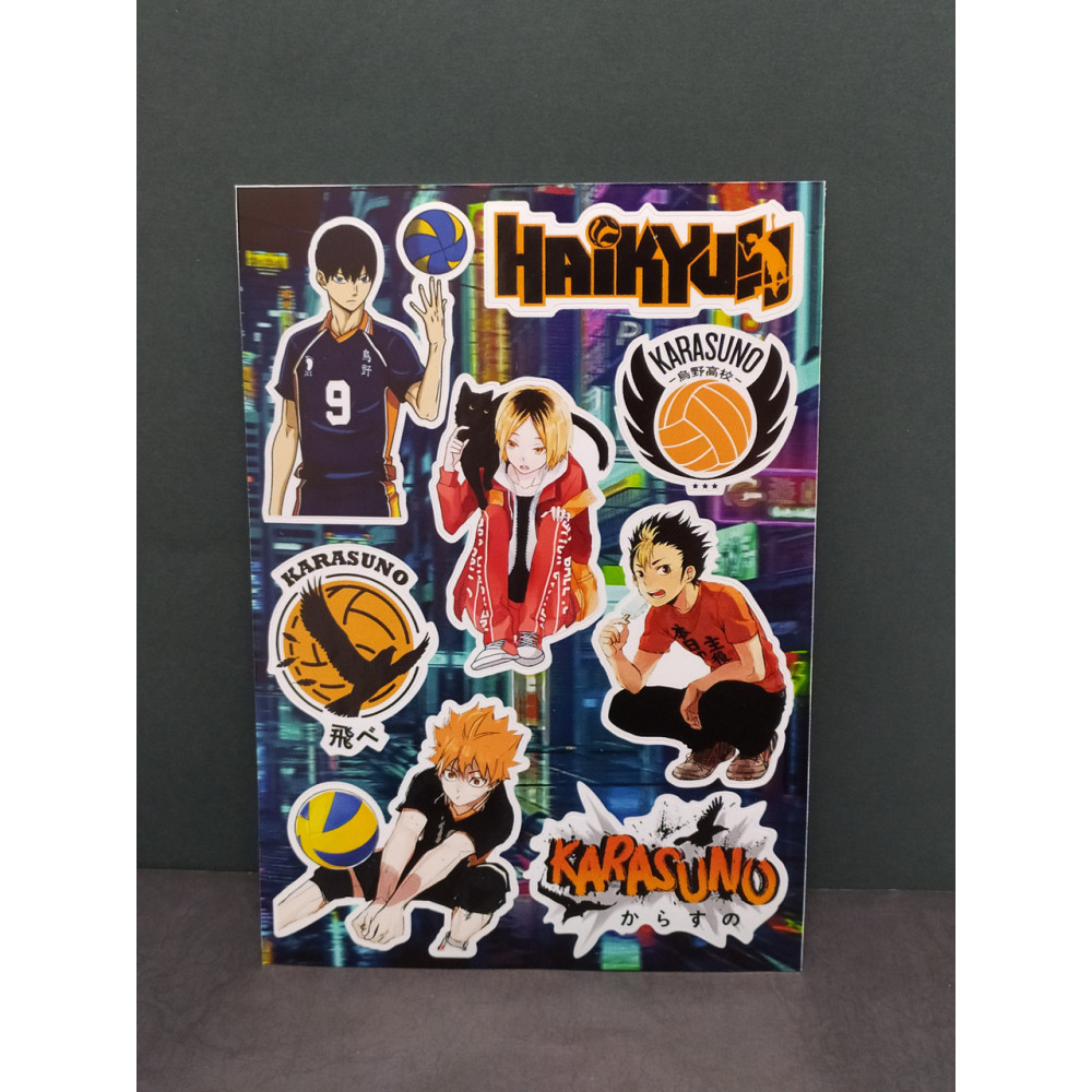 Стикерпак аніме Haikyuu Волейбол
