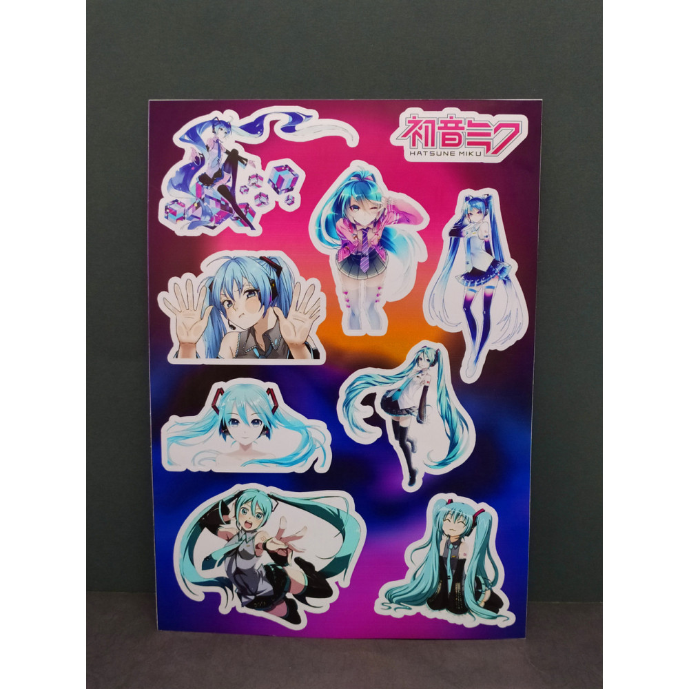 Стикерпак аниме Hatsune Miku Хатсуне Мику