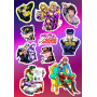 Стикерпак аніме JoJo Джо Джо Джо