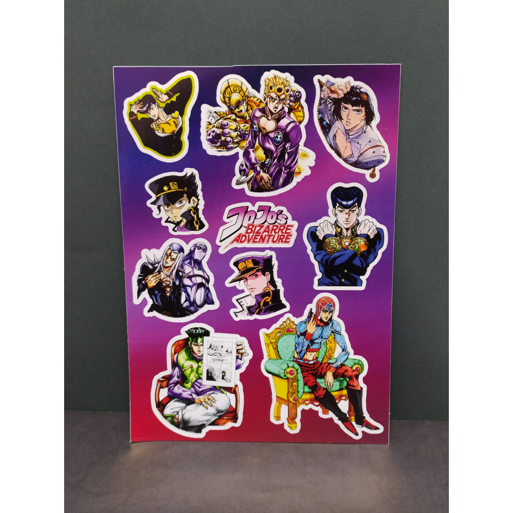 Стикерпак аніме JoJo Джо Джо Джо