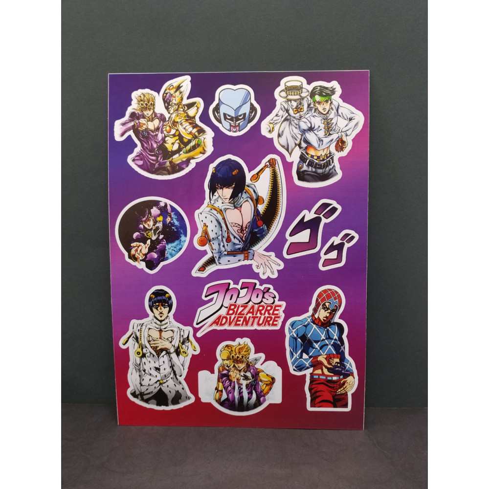 Стикерпак аніме JoJo Джо Джо Джо