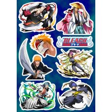 Стикерпак аніме Bleach Блищ