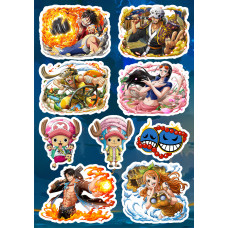 Стикерпак аниме One piece