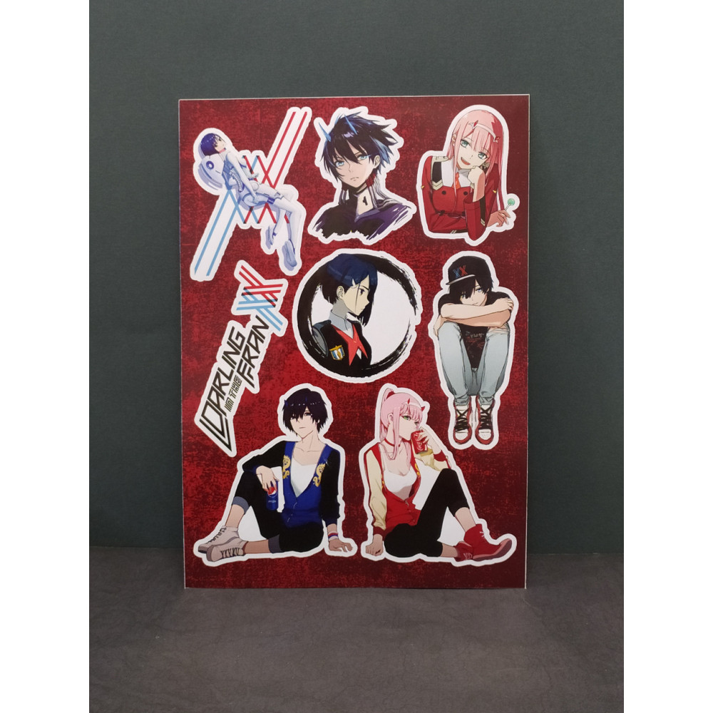 Стикерпак аниме Darling in the franxx Милый во франксе