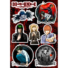 Стикерпак аніме Death note Зошит смерті