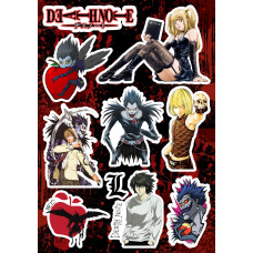 Стикерпак аніме Death note Зошит смерті