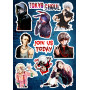 Стикерпак аніме Tokyo ghoul Токійський гуль