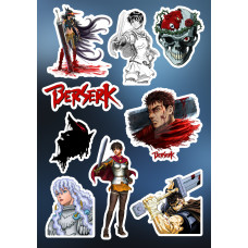 Стикерпак аниме Berserk Берсерк