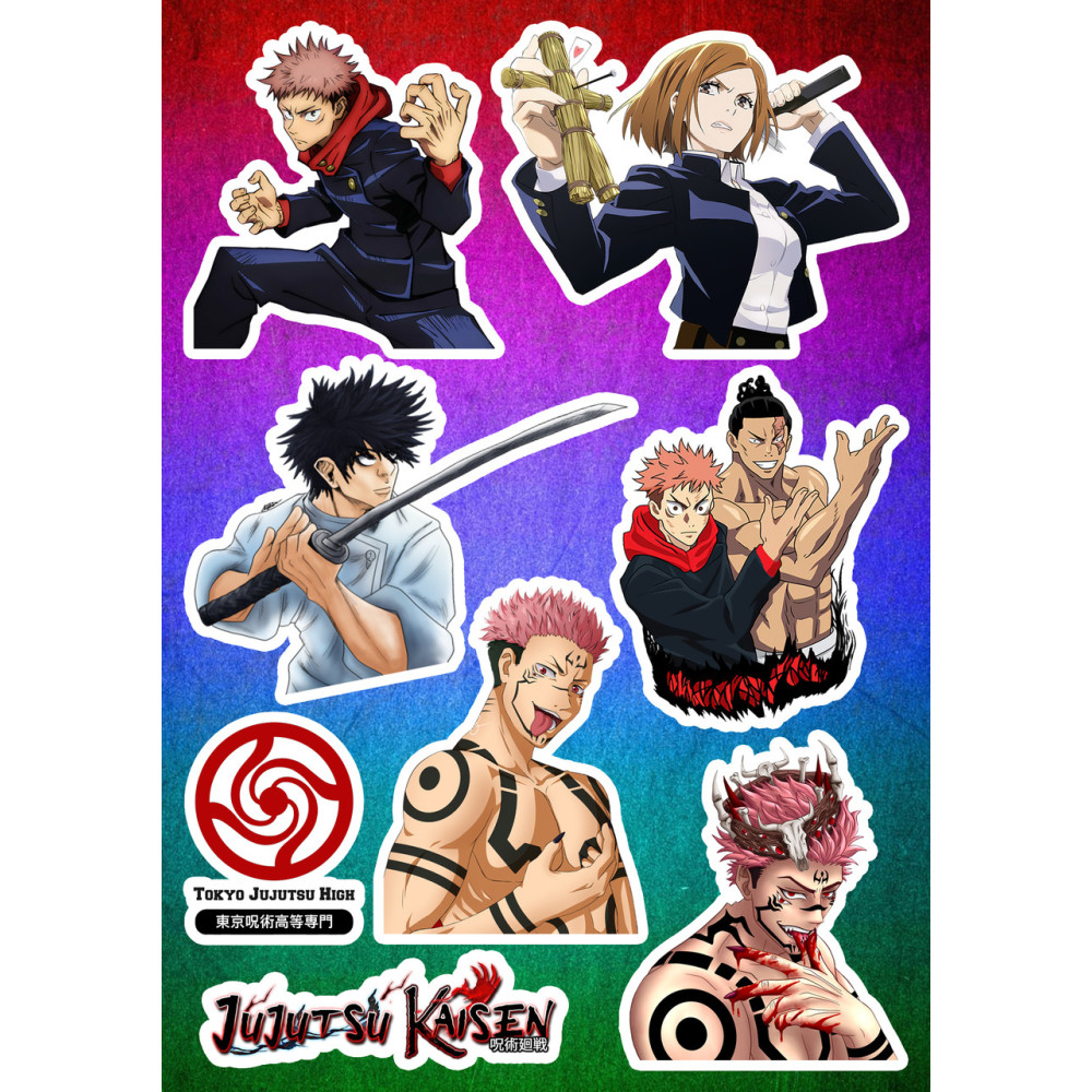Стикерпак аніме Jujutsu Kaisen Магічна битва