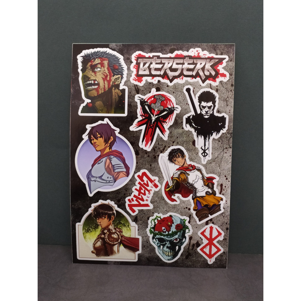 Стикерпак аниме Berserk Берсерк