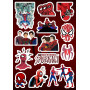 Стикерпак Spider-man Людина-павук
