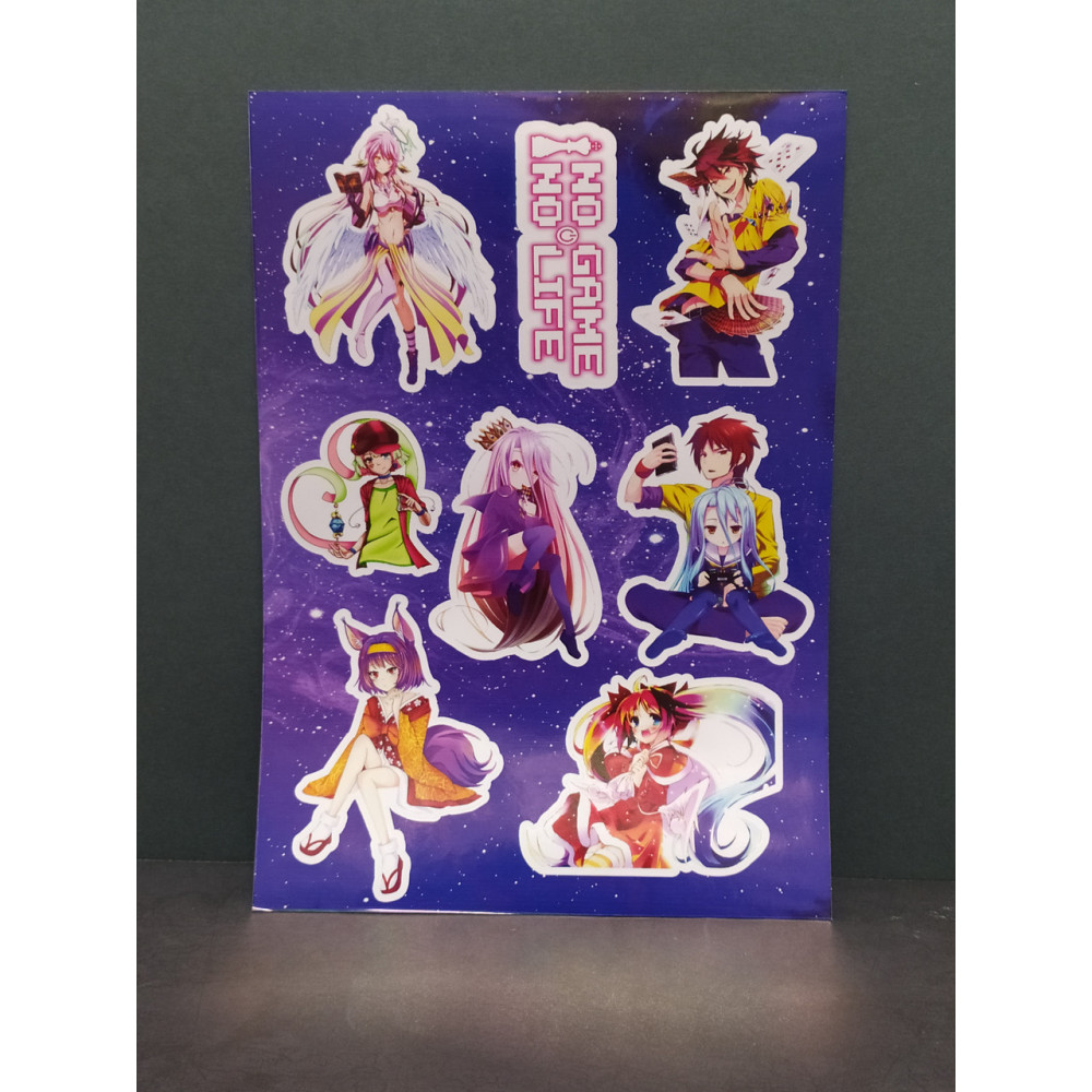 Стикерпак аніме No game no life Немає гри немає життя