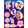 Стикерпак аніме Sailor Moon Сейлор Мун