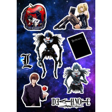 Стикерпак аніме Death note Зошит смерті