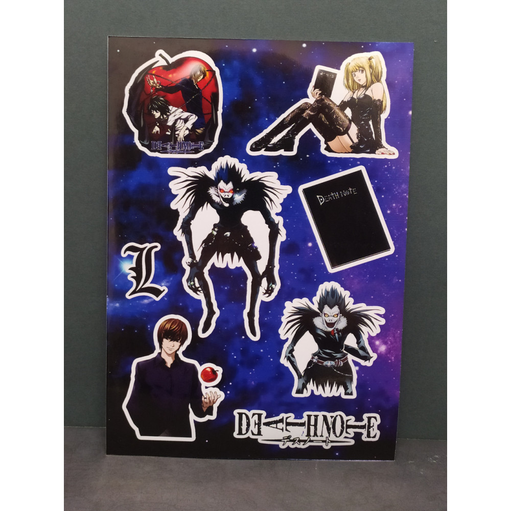 Стикерпак аніме Death note Зошит смерті