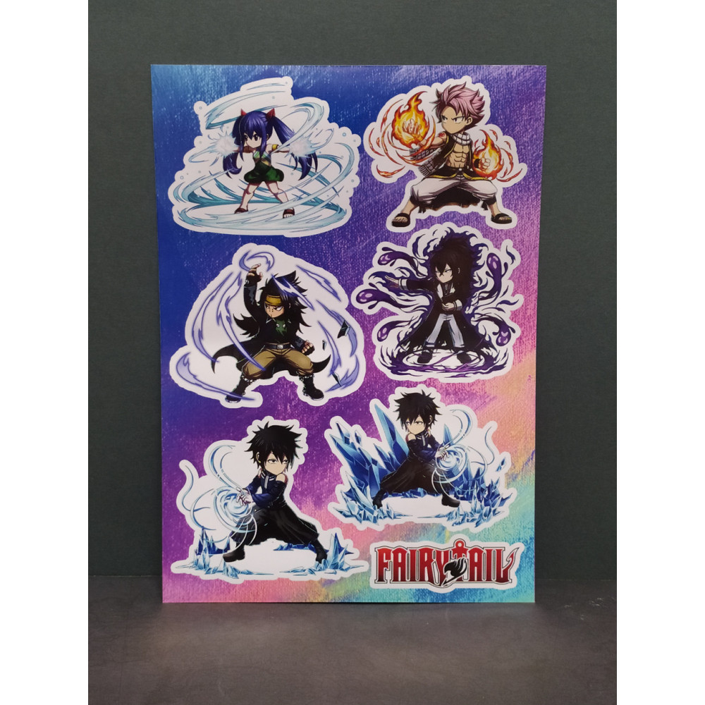 Стикерпак аніме FairyTail Хвіст феї