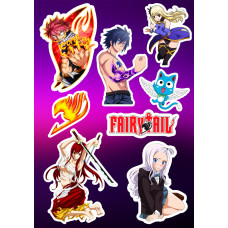 Стикерпак аніме FairyTail Хвіст феї