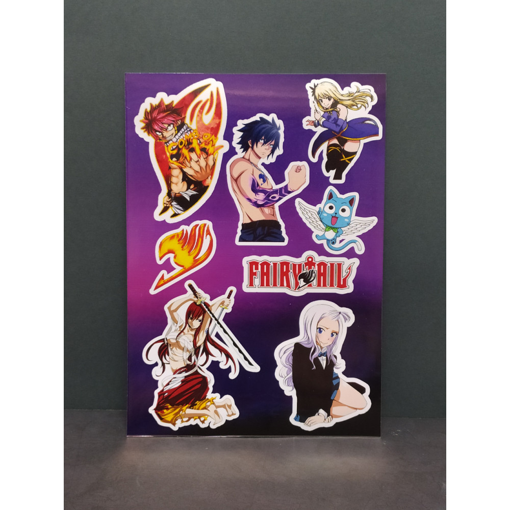Стикерпак аніме FairyTail Хвіст феї