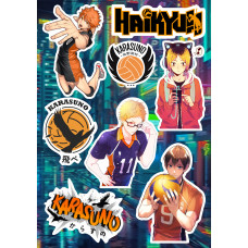 Стикерпак аніме Haikyuu Волейбол