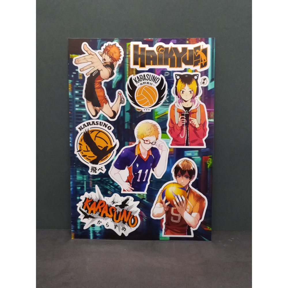 Стикерпак аніме Haikyuu Волейбол