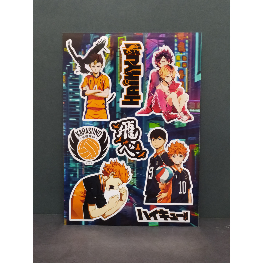 Стикерпак аніме Haikyuu Волейбол