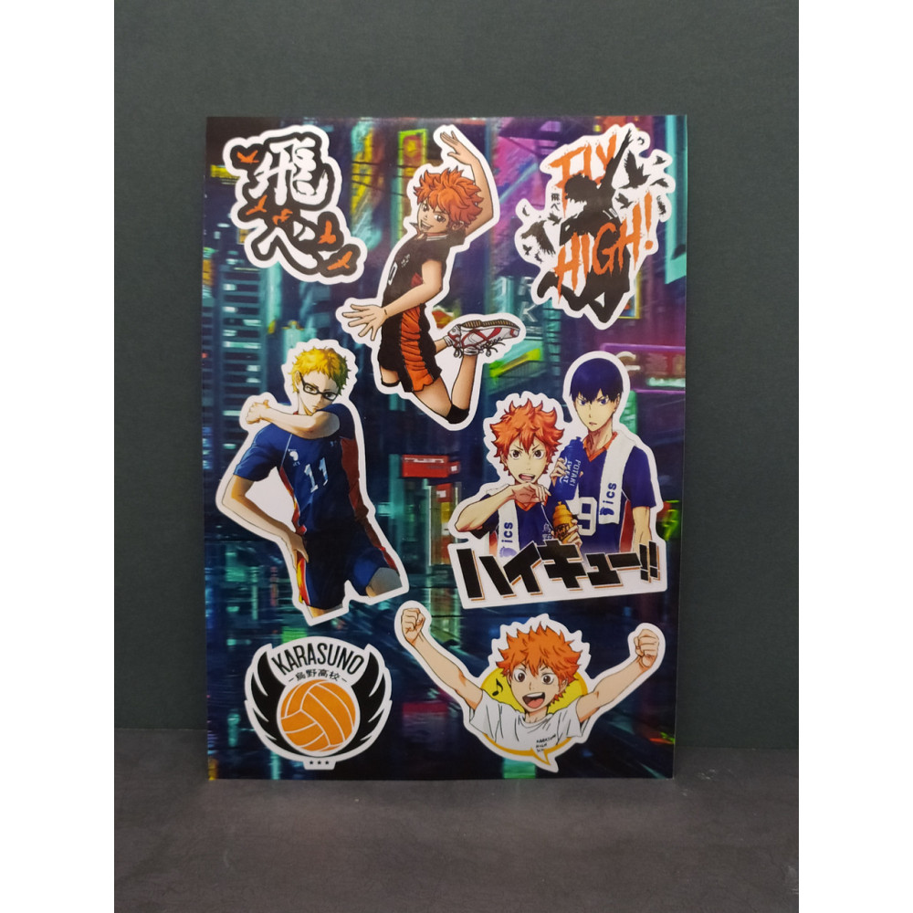 Стикерпак аніме Haikyuu Волейбол