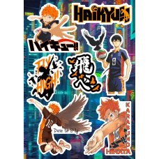 Стикерпак аніме Haikyuu Волейбол