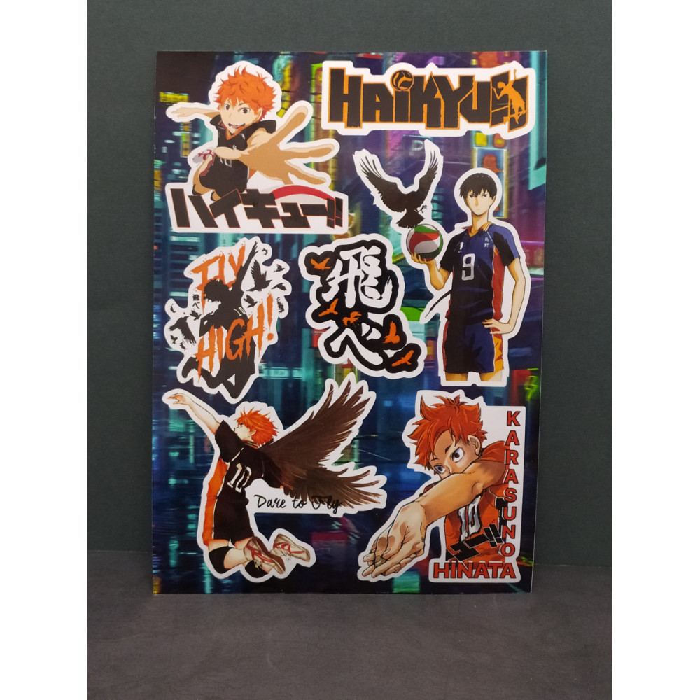 Стикерпак аніме Haikyuu Волейбол