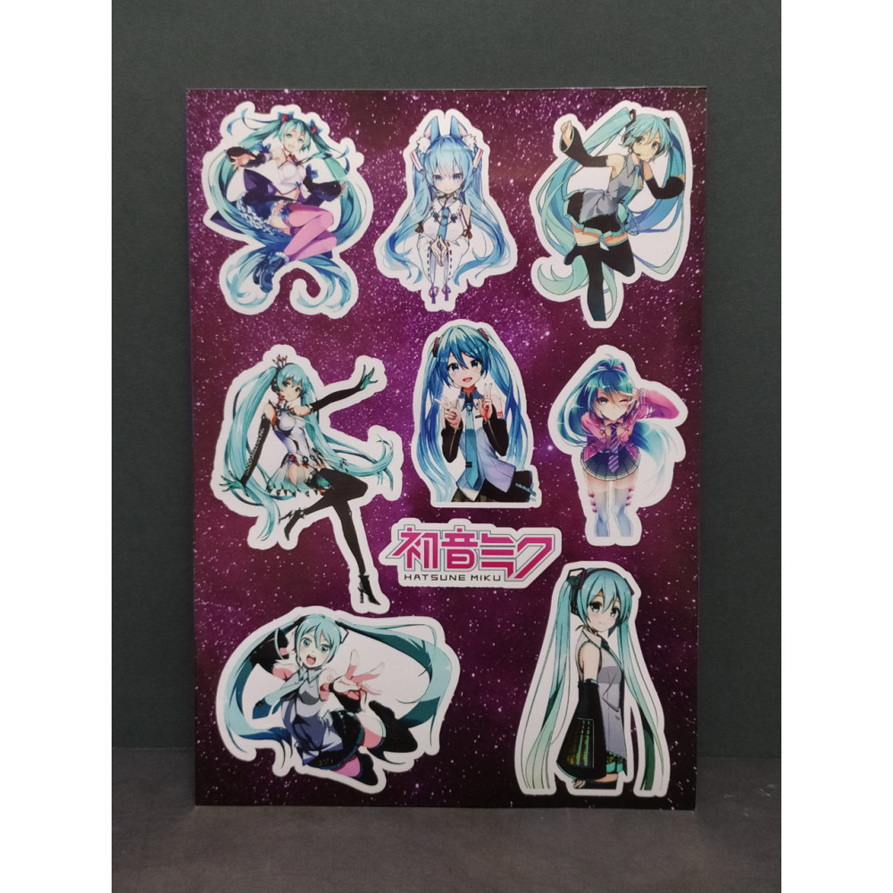 Стикерпак аниме Hatsune Miku Хатсуне Мику