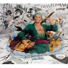 Фігурка акрилова One piece ( Великий куш ) Ророноа Зоро