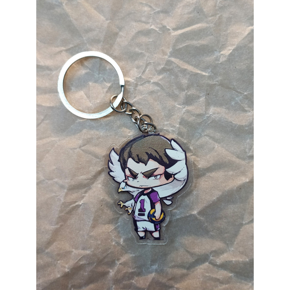 Брелок акриловий Haikyu!! ( Волейбол! ) Ушиджима Вакатоші