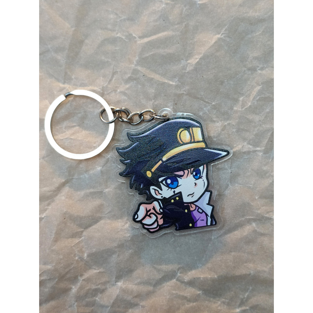 Брелок акриловий JoJo ( ДжоДжо ) Джотаро Куджо