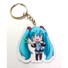 Брелок акриловий Hatsune Miku Хатсуне Міку