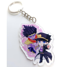 Брелок акриловий аніме JoJo’s Bizarre Adventure Дзьотаро Кудзьо