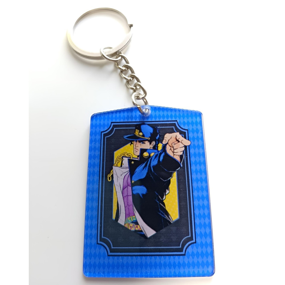 Брелок акриловий аніме JoJo’s Bizarre Adventure Дзьотаро Кудзьо
