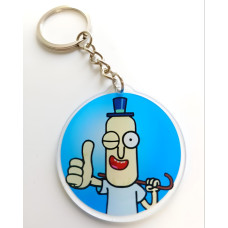 Брелок акриловий Rick and Morty Містер Пупібатхол