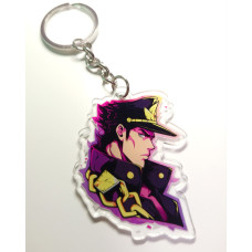 Брелок акриловий аніме JoJo’s Bizarre Adventure Дзьотаро Кудзьо