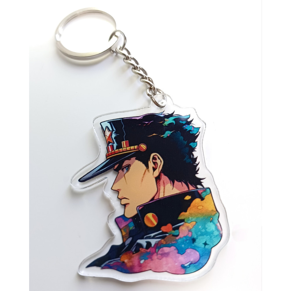 Брелок акриловий аніме JoJo’s Bizarre Adventure Дзьотаро Кудзьо
